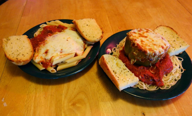 Pair of pastas