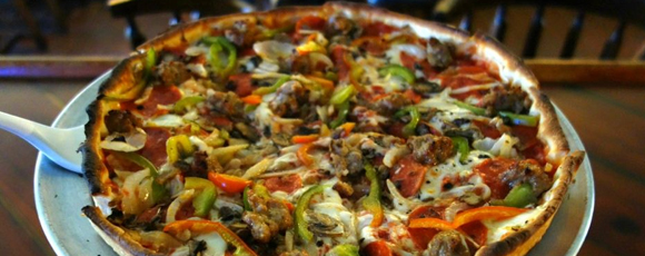 Homemade pizza